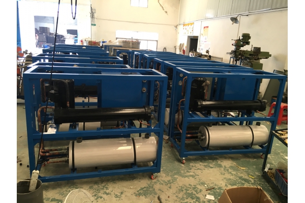 Installation of chiller